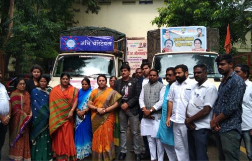 Jitendra Joshi's Social Projects aids Flood Victims