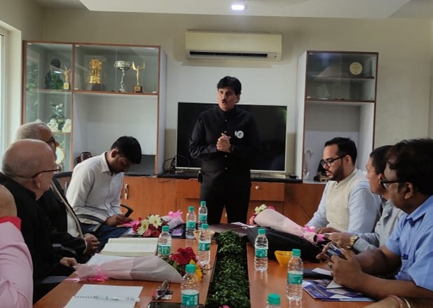 Jitendra Joshi in talks with Cuban Ambassador and International Delegates